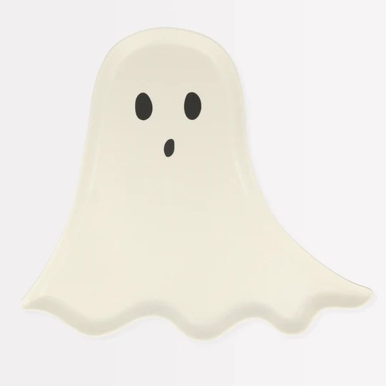 Reusable bamboo ghost plate by Meri Meri