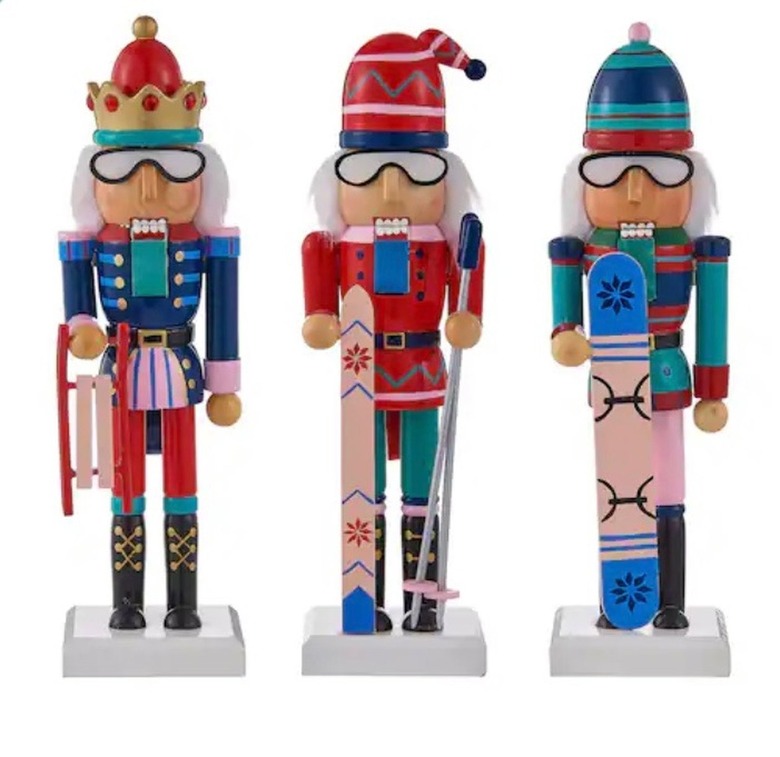 Three nutcrackers