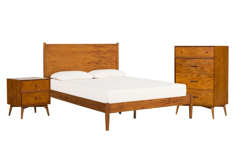 Cherry midcentury bedroom set