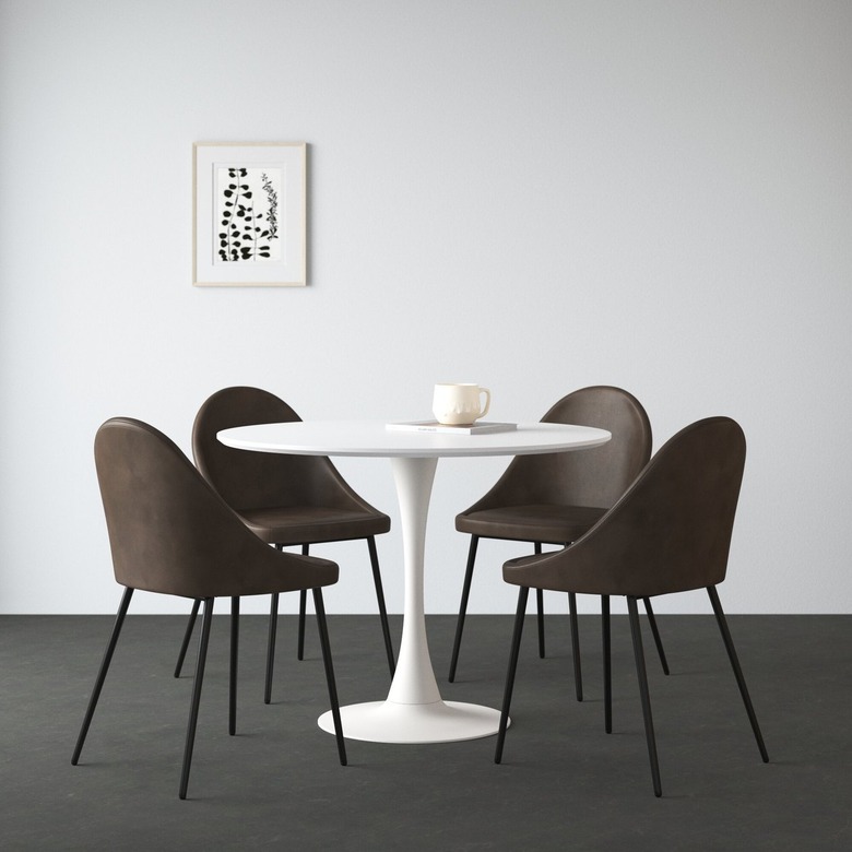 AllModern Pedestal 5-Piece Dining Set