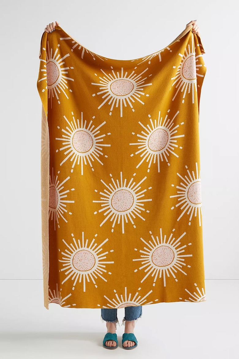 Anthropologie Vanessa Throw Blanket