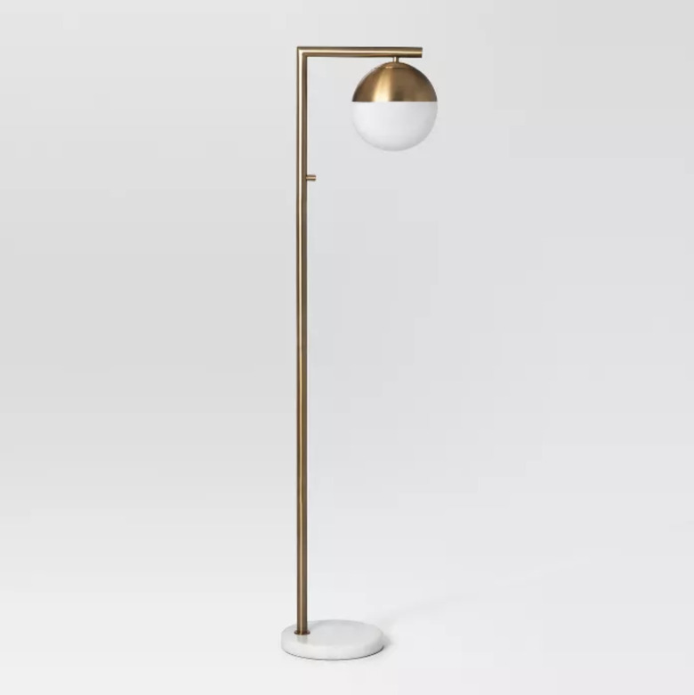 Project 62 Geneva Single Glass Globe Floor Lamp