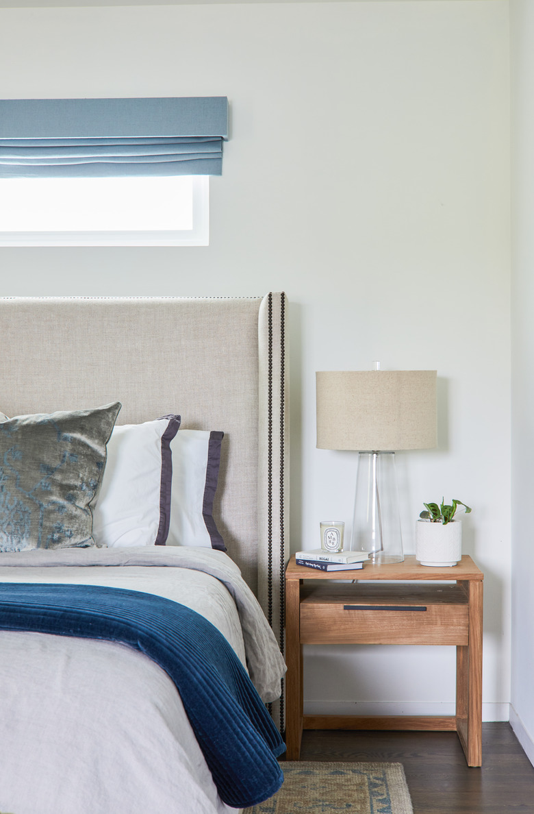 Modern traditional master bedroom