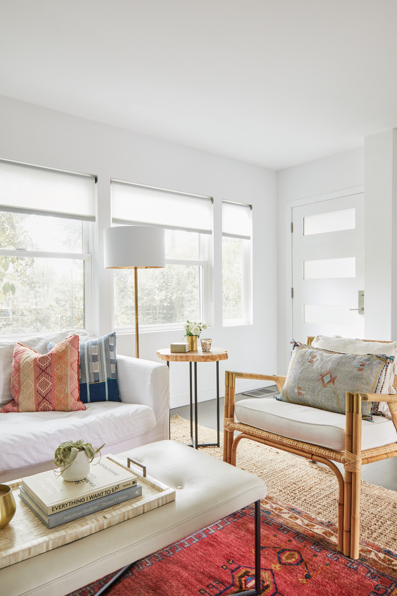 Rattan living room furniture