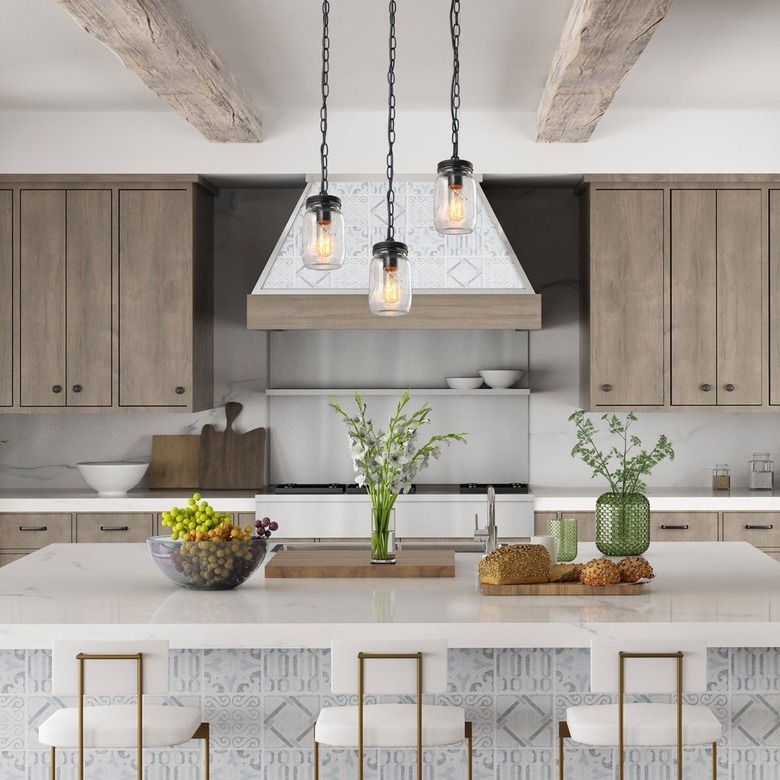 10 Rustic Pendant Lighting Ideas to Dress Up Your Kitchen Island Hunker