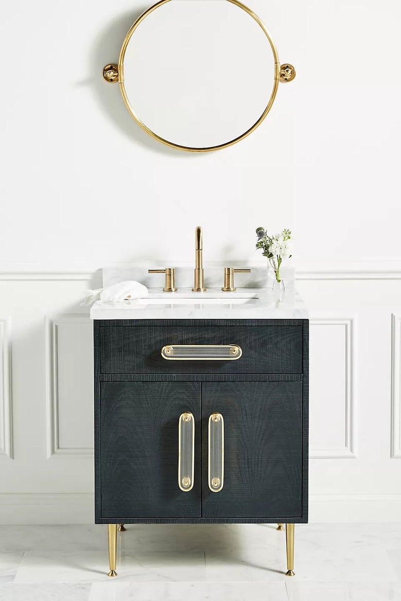 Anthropologie Tracey Boyd Odetta Powder Bathroom Vanity