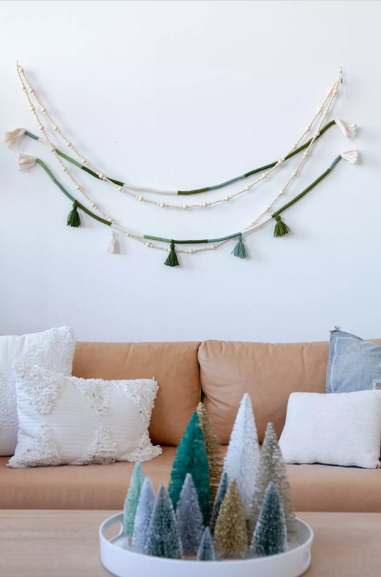 Boho Holiday Rope and Tassel Garland DIY