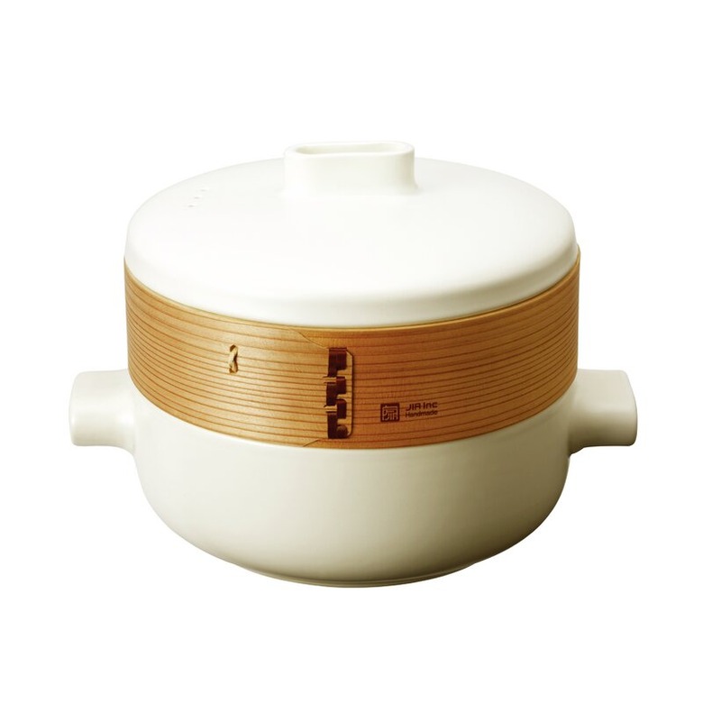 ceramic steamer basket