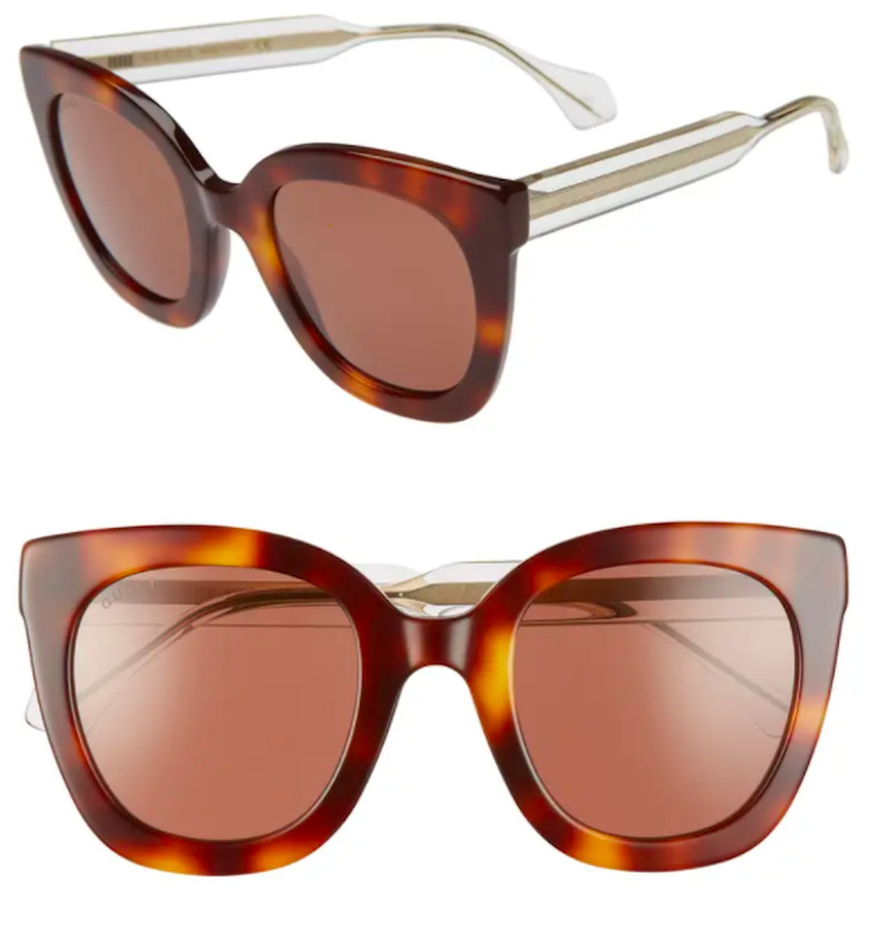 Gucci 51mm Cat Eye Sunglasses