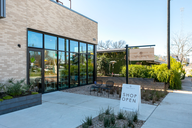 Exterior of Take Heart