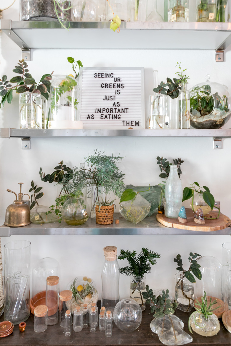 Shelves at Take Heart