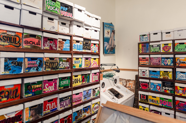 interior of People's Records