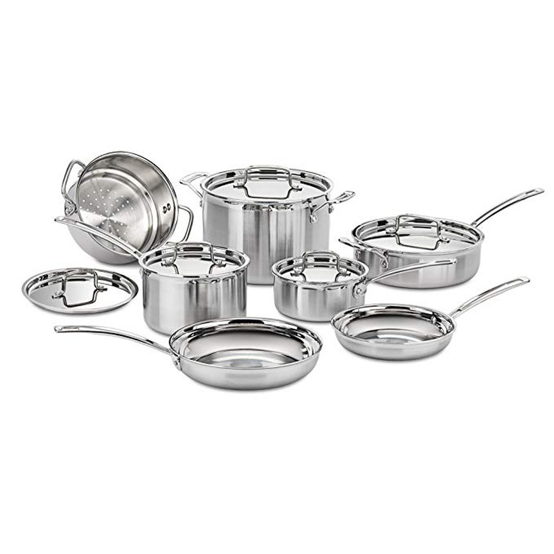 Cuisinart Multiclad Pro Stainless Steel 12-Piece Cookware Set