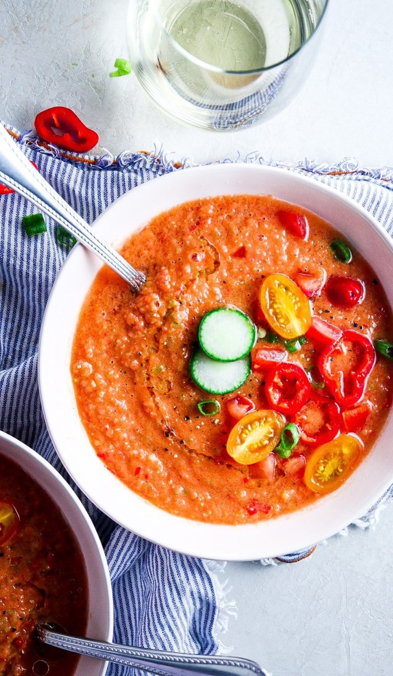 Tipps in the Kitchen Summer Gazpacho