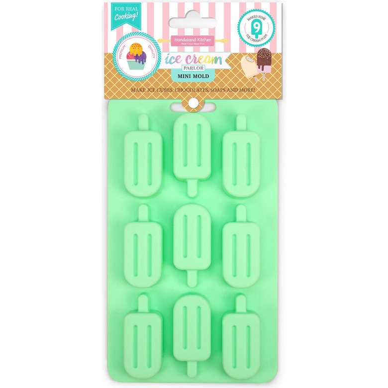 Popsicle ice cube tray