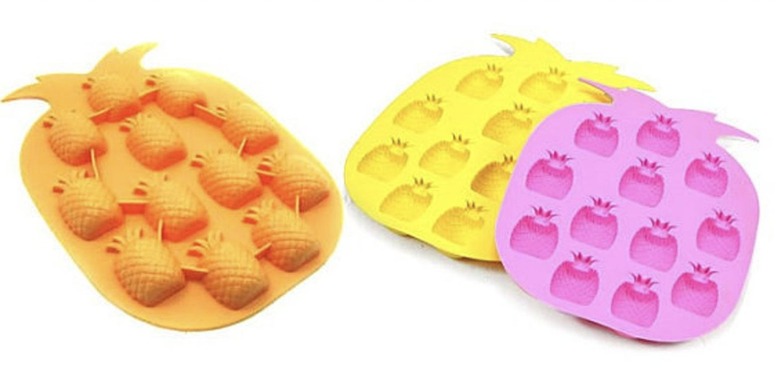 pineapple ice tray