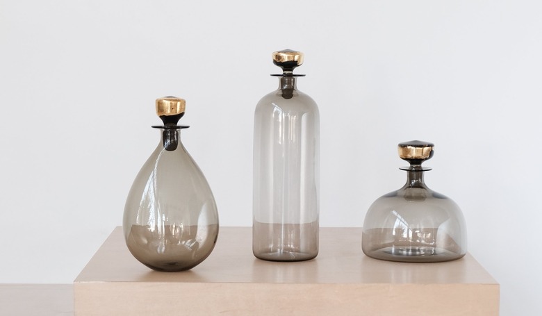 Spartan Shop Hand-Blown Glass Decanter