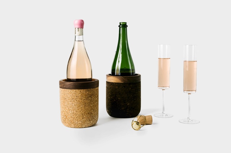 Cork wine cooler