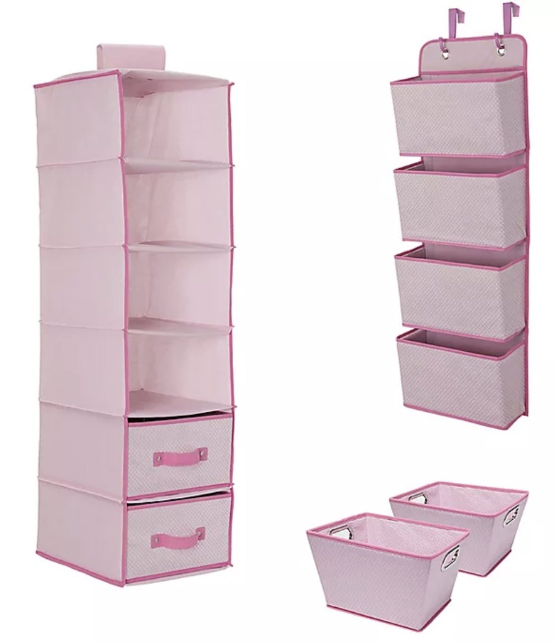 Pink Hanging storage