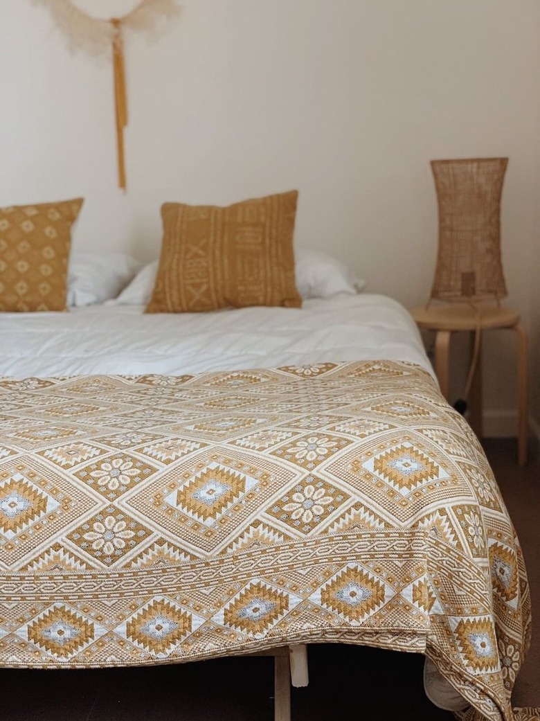 Oddbird Co. Handwoven Ottoman Blanket