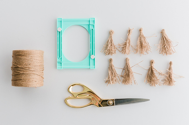 Use a tassel maker to create tassels.