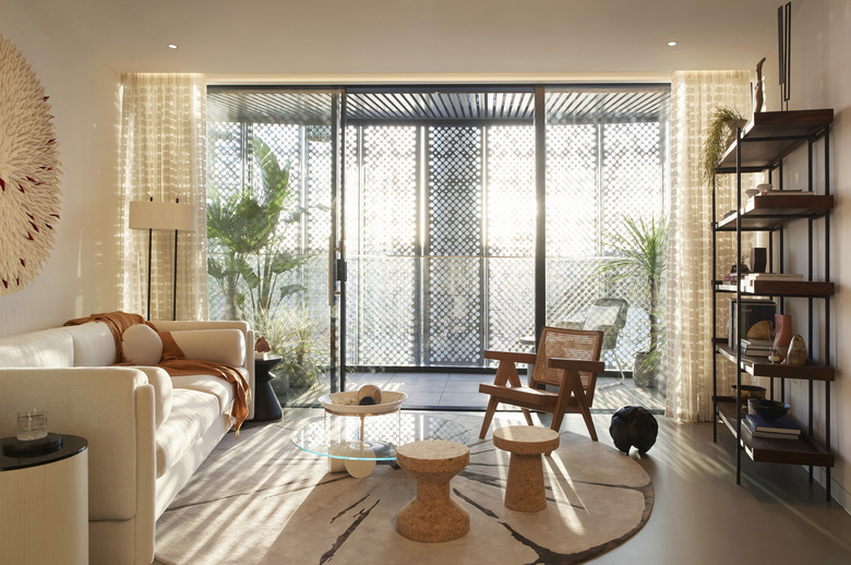 living room in gasholders london