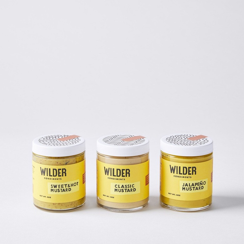 Wilder Condiments Small Batch Mustard Trio