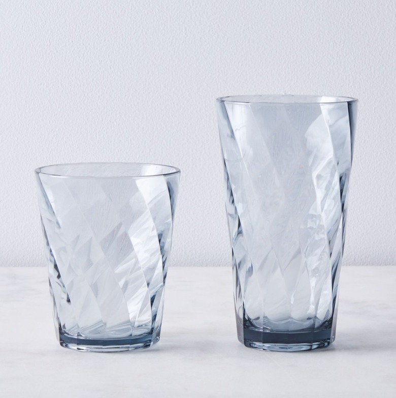 Blue Pheasant Shatter-Proof Optic Melamine Glasses