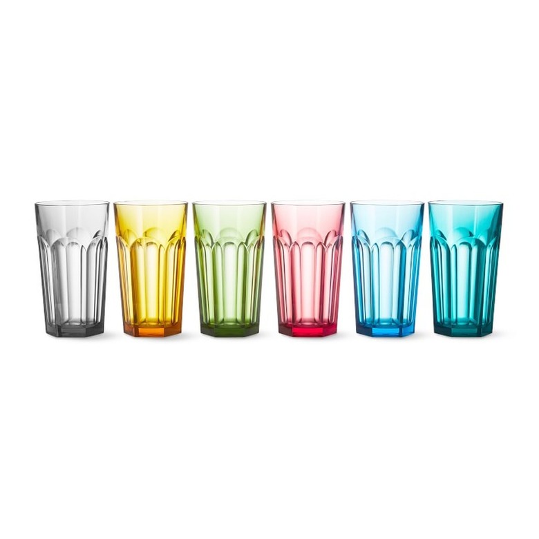 DuraClear Tritan Faceted Glasses