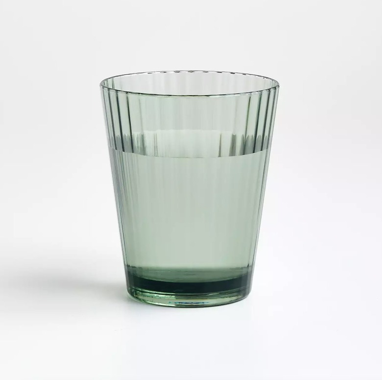 Crate & Barrel Emmeline Acrylic Double Old-Fashioned Glass