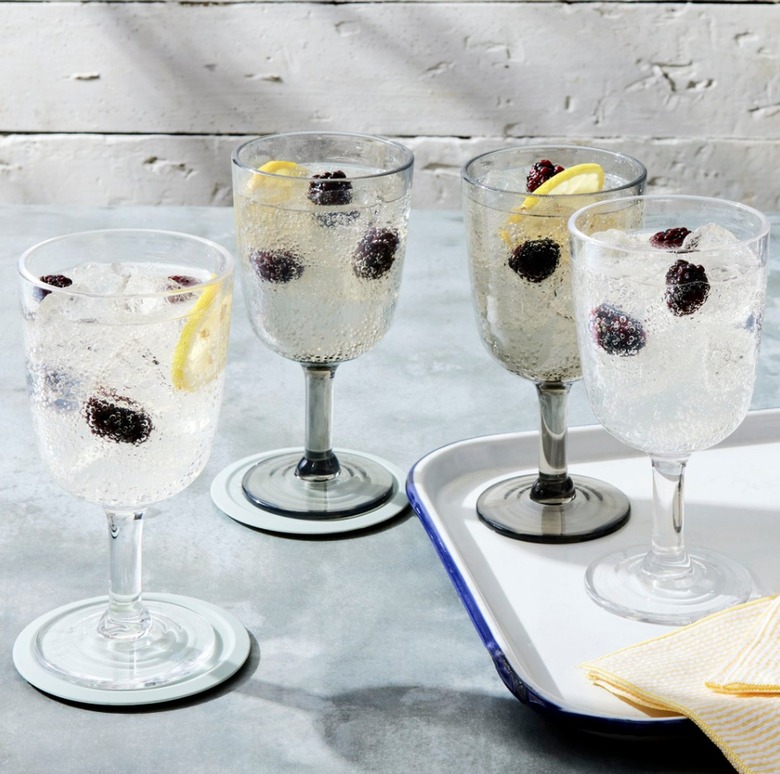 Tarhong Shatterproof Ripple Glassware