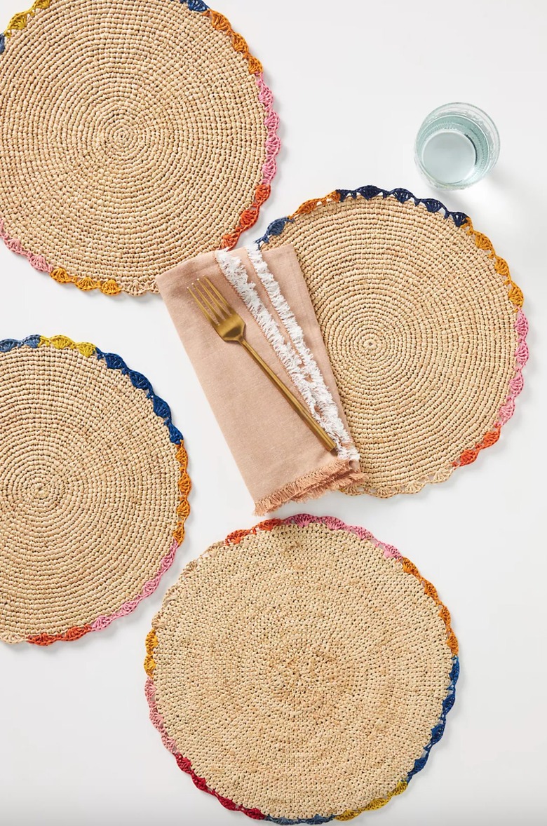 Payton James Aura Raffia Placemats