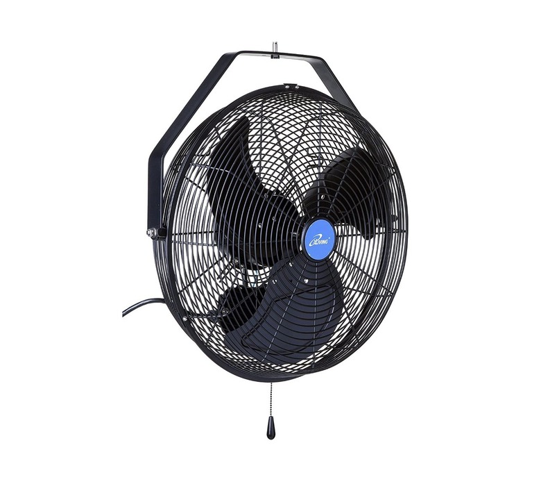 iLiving 18-Inch Wall-Mount Outdoor Weatherproof Fan