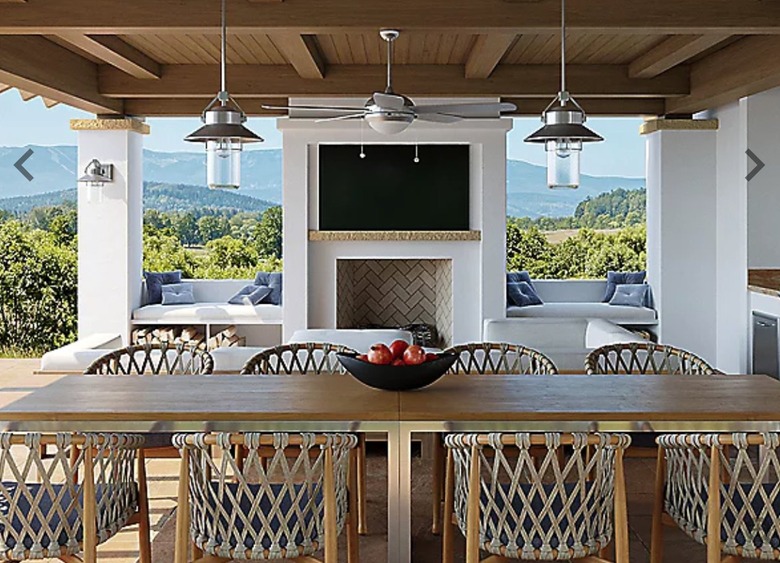 Monte Carlo Discus Outdoor Fan