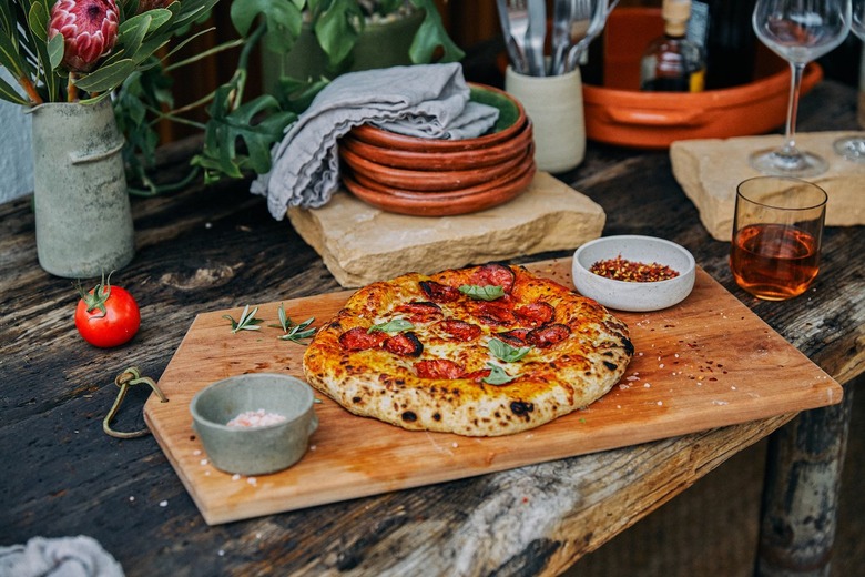 ooni pepperoni pizza