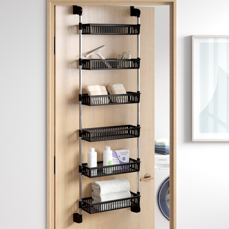 Rebrilliant Elizeo Overdoor 6-Shelf Cabinet Door Organizer
