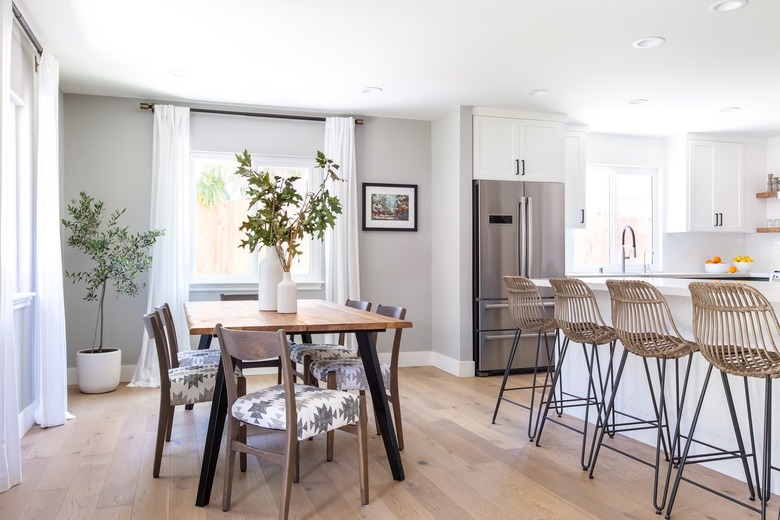 neutral gray paint for low light room