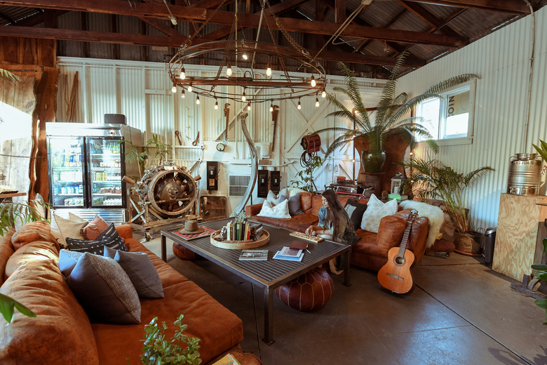 lounge at caravan outpost