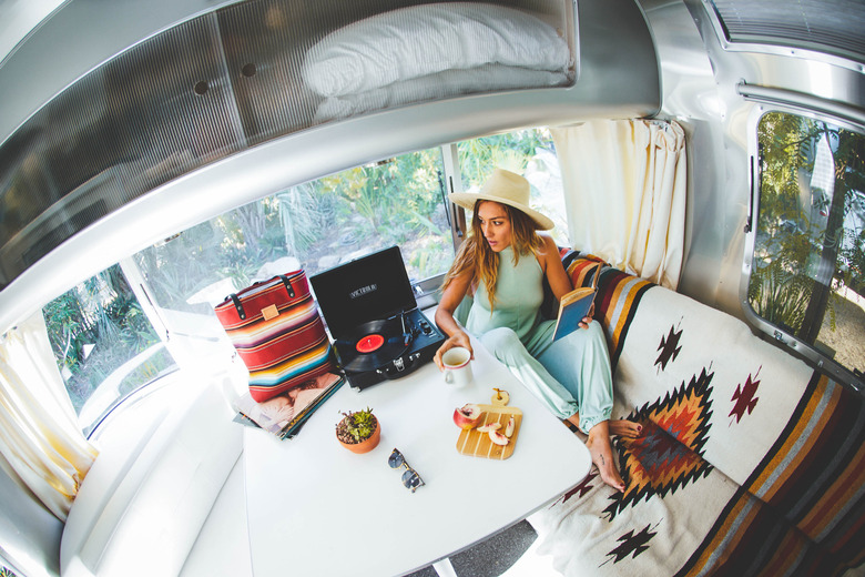 guest room at caravan outpost