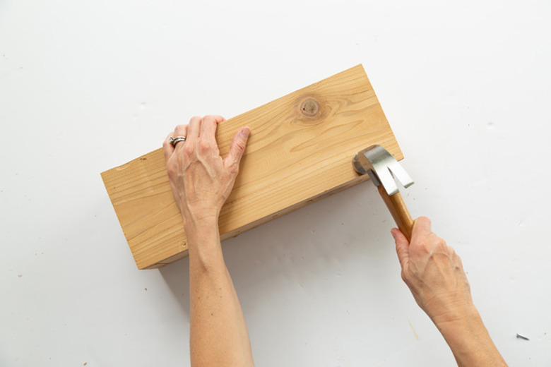 DIY House Number Planter steps