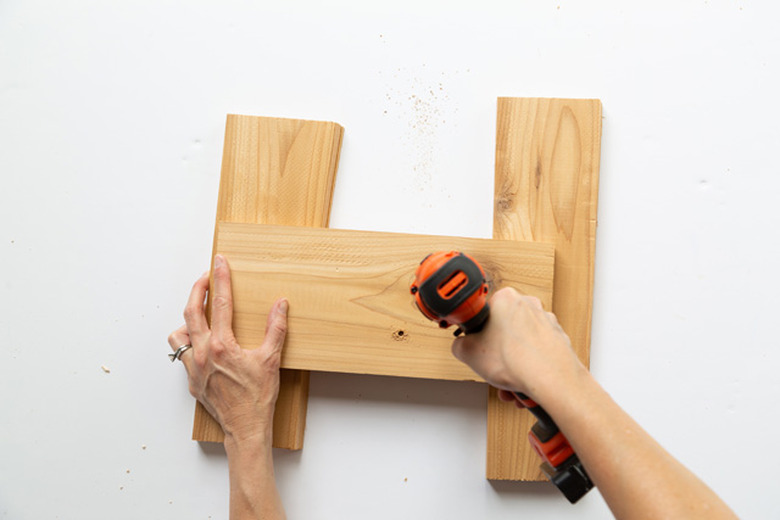 DIY House Number Planter steps