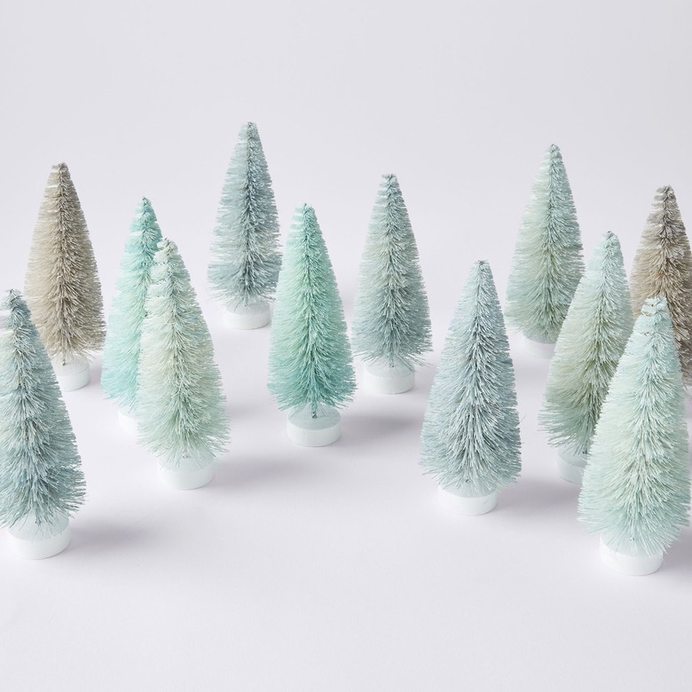 Cody Foster Mini Holiday Bottlebrush Trees
