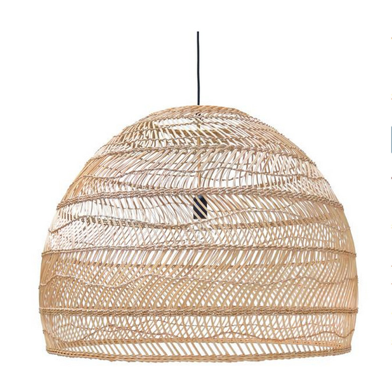 HK Living Wicker Hanging Lamp