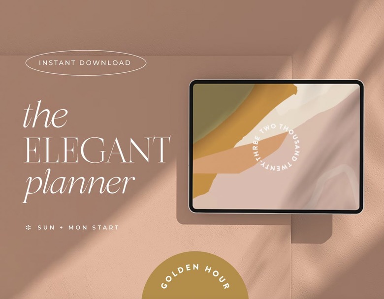 By the Brook Design The Elegant Digital Planner