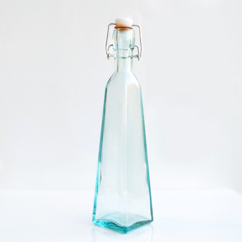 Eco Collective's 12 oz. Pyramid Recycled Glass Swing-Top Bottle