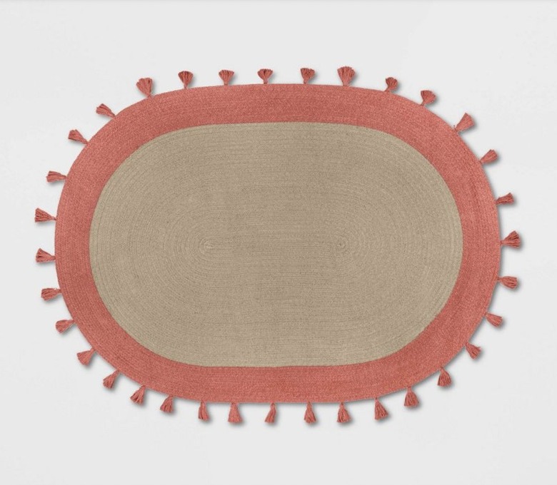 Pillowfort Braided Border Rug