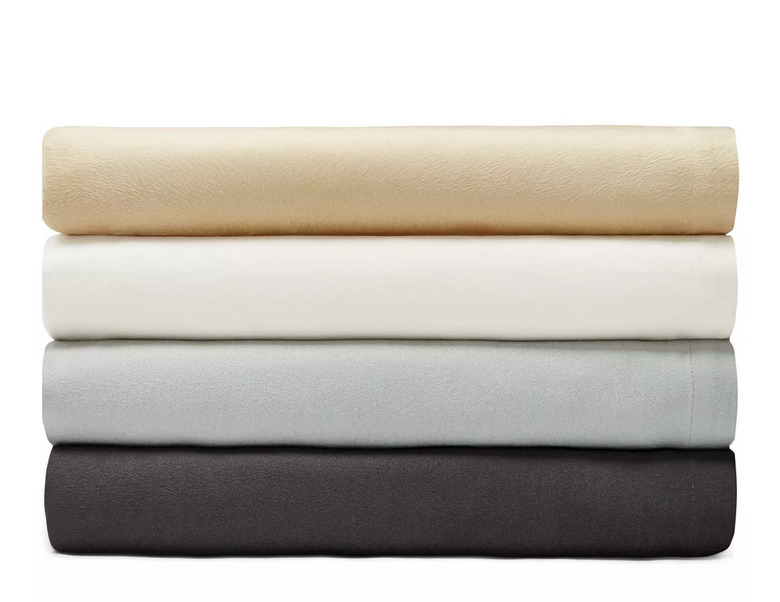 Stack of modal blankets in various colors