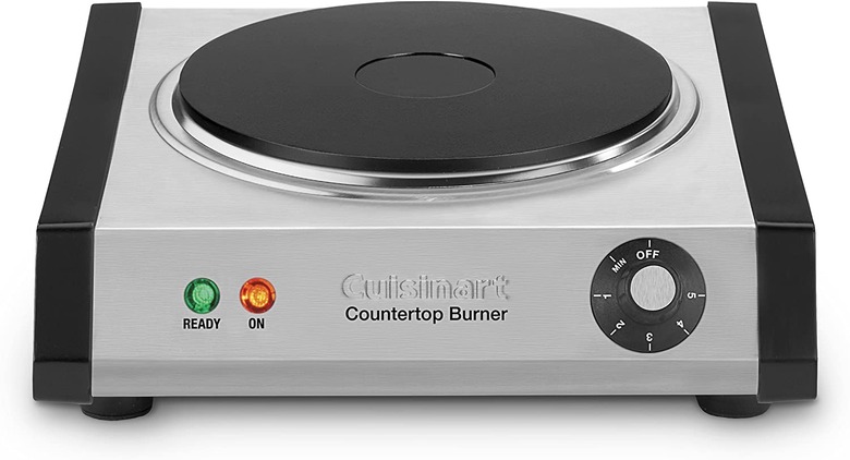 Electric Stove Burner from Cuisinart Cast-Iron Single Burner