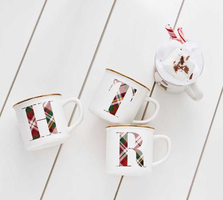 Letter mugs