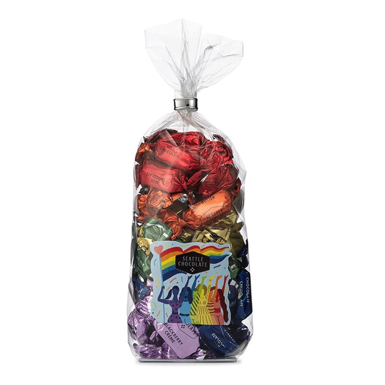 seattle chocolate pride truffle bag